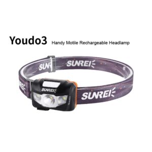 چراغ پیشانی سانری youdo 3– Sunrei Youdo 3 Headlamp